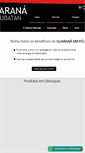 Mobile Screenshot of guaranaurubatan.com.br